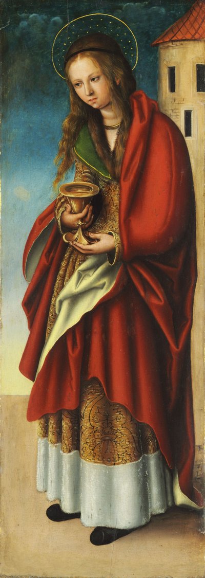 Heilige Barbara von workshop of Lucas Cranach the Elder